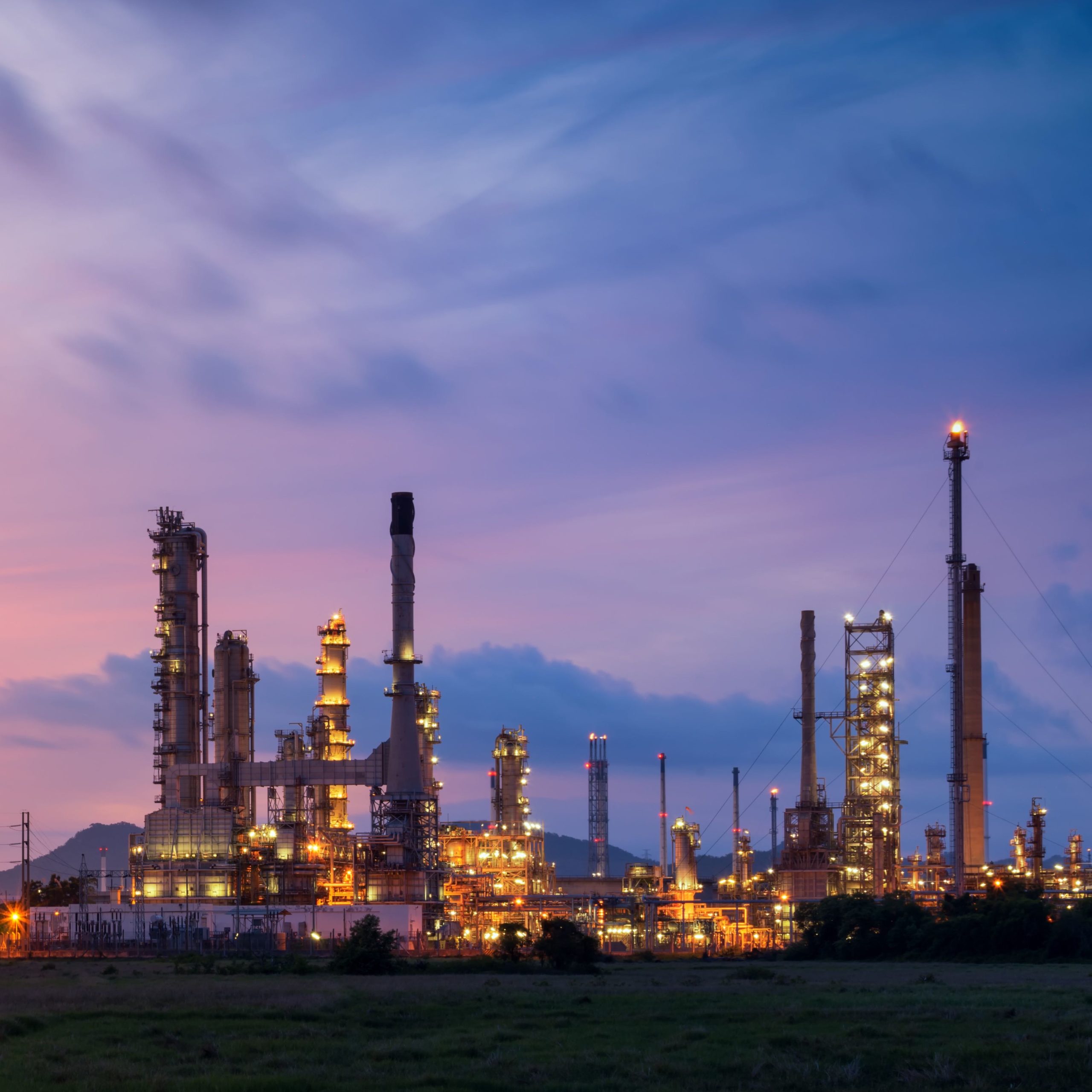 Refinery at Dusk